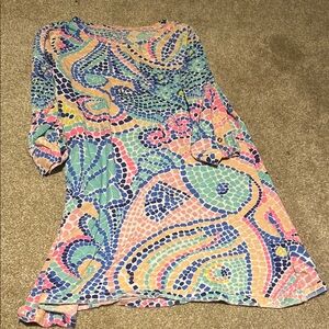 Lilly Pulitzer Colorful Patterned Dress